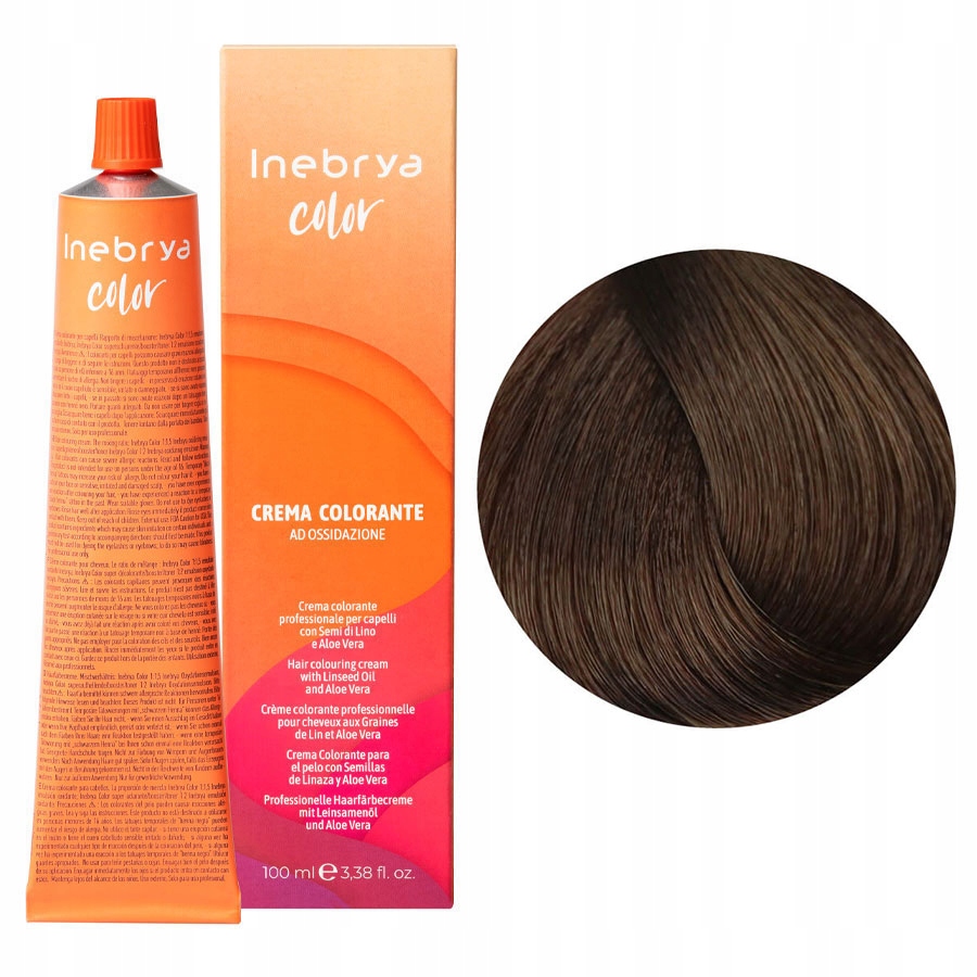 INEBRYA COLOR 7.00 FARBA DO WŁOSÓW 100ML