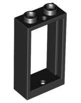 

Lego 60593 Okno Rama Okna 1x2x3 czarne Nowe (1g)