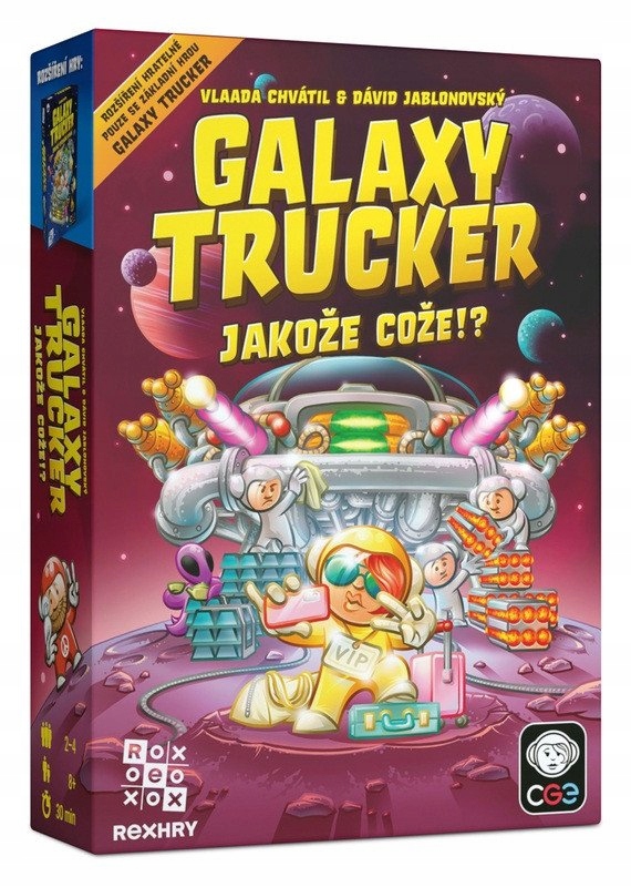 Galaxy Trucker: Jakože cože!? Druhé, vytuněné...