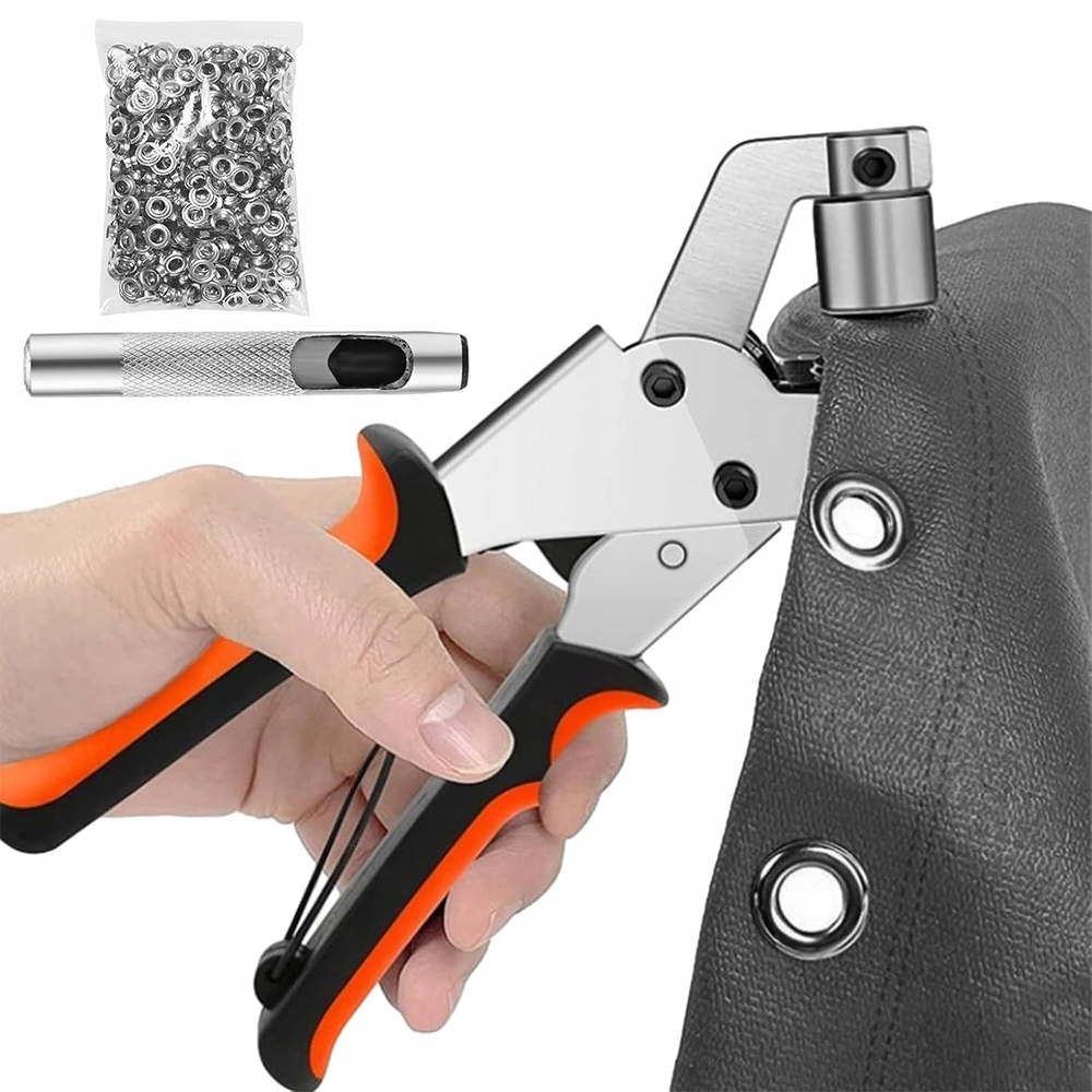 Napáječka Očková 10 MM 500 Stříbrných Oček Nerezová Ocel Univerzální