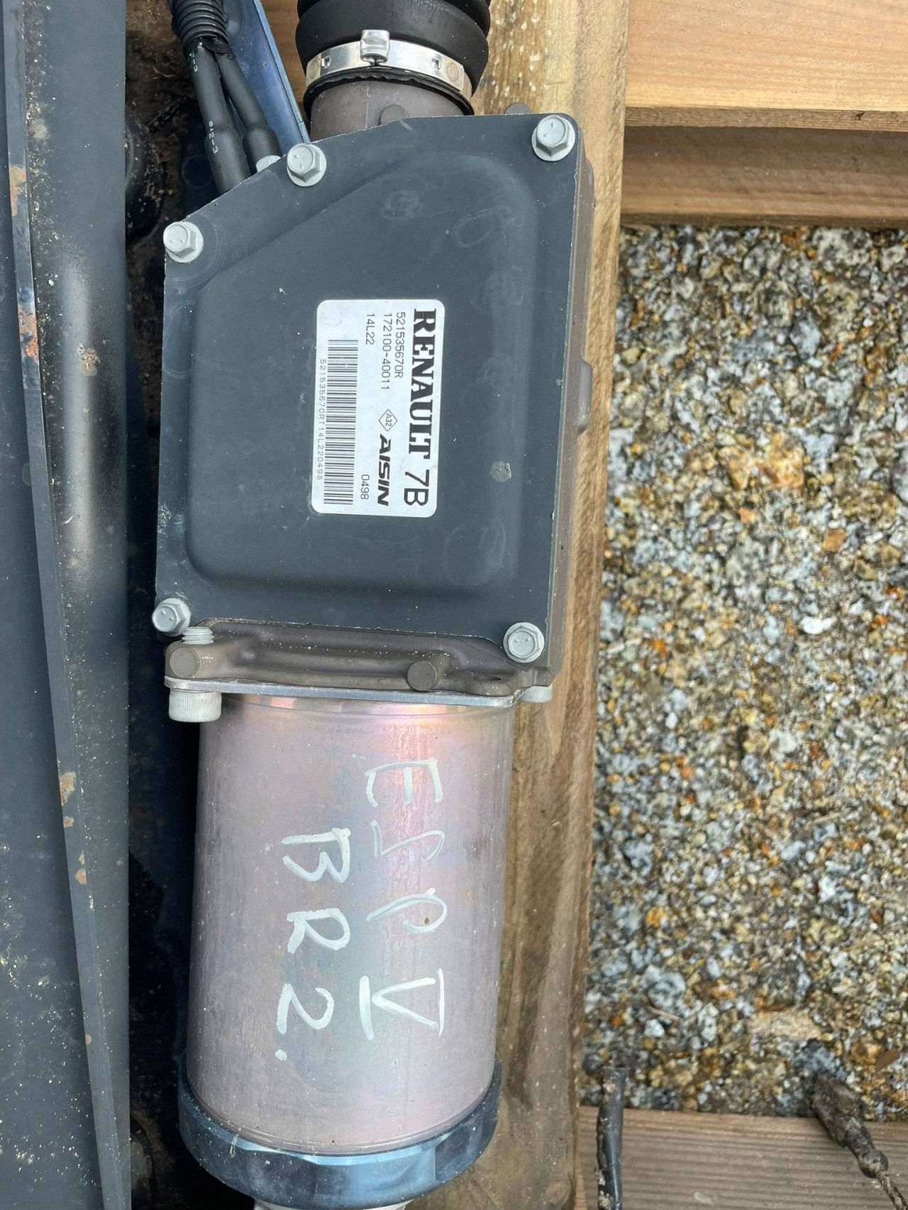 sususpension rear. complete sider axis Renault Espace V 521535670R