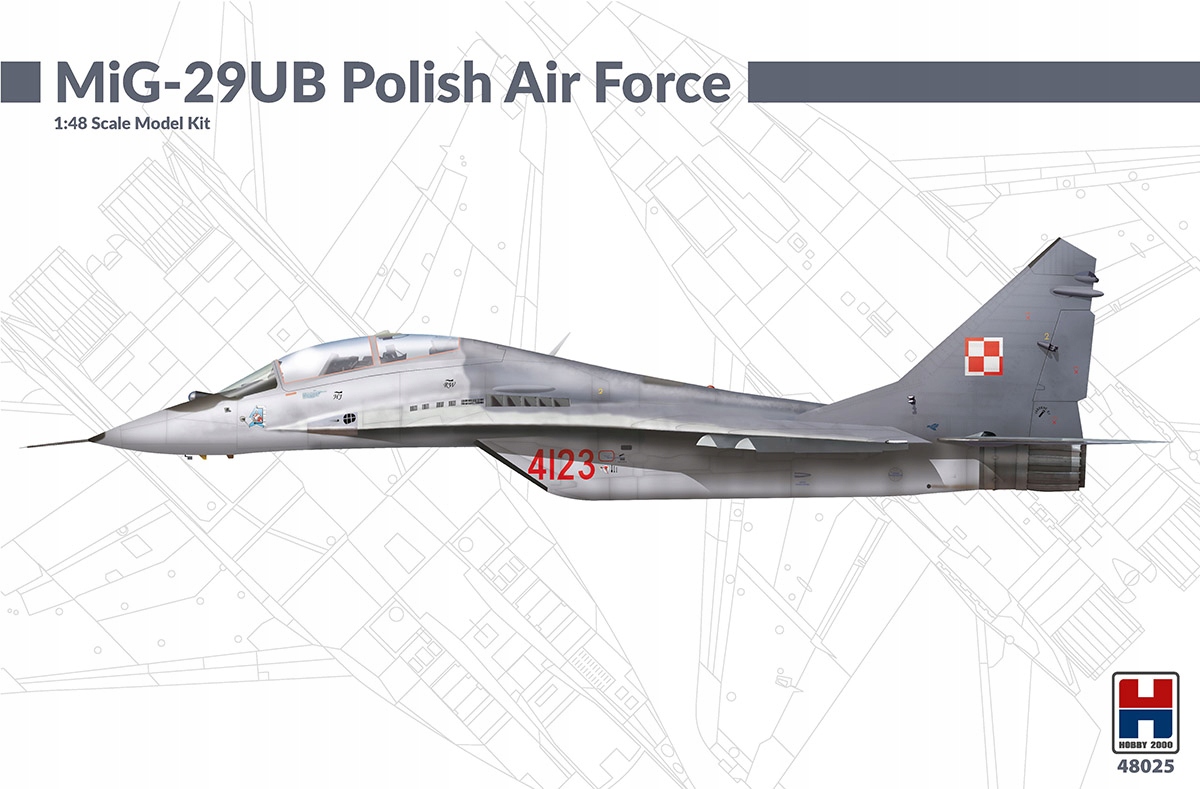 MiG-29UB Polish Air Force Hobby 2000 48025 měřítko 1/48