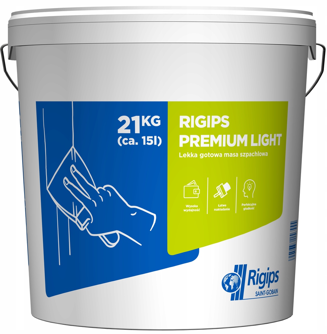 Rigips Premium Light gotowa masa szpachlowa 21kg