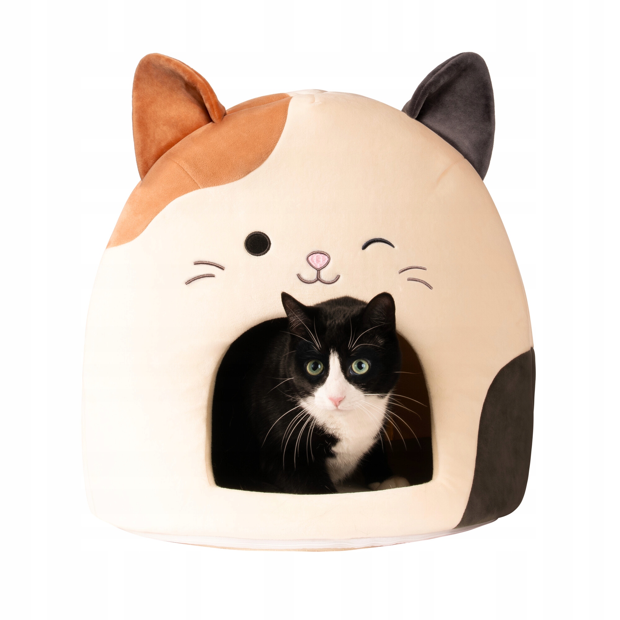 Squishmallows Legowisko Budka Domek dla psa kota Kotek Cam z poduszką