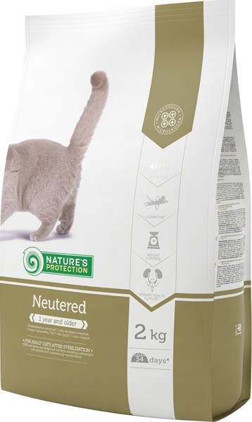 Levně Nature's Protection Cat Dry Neutered 2 kg