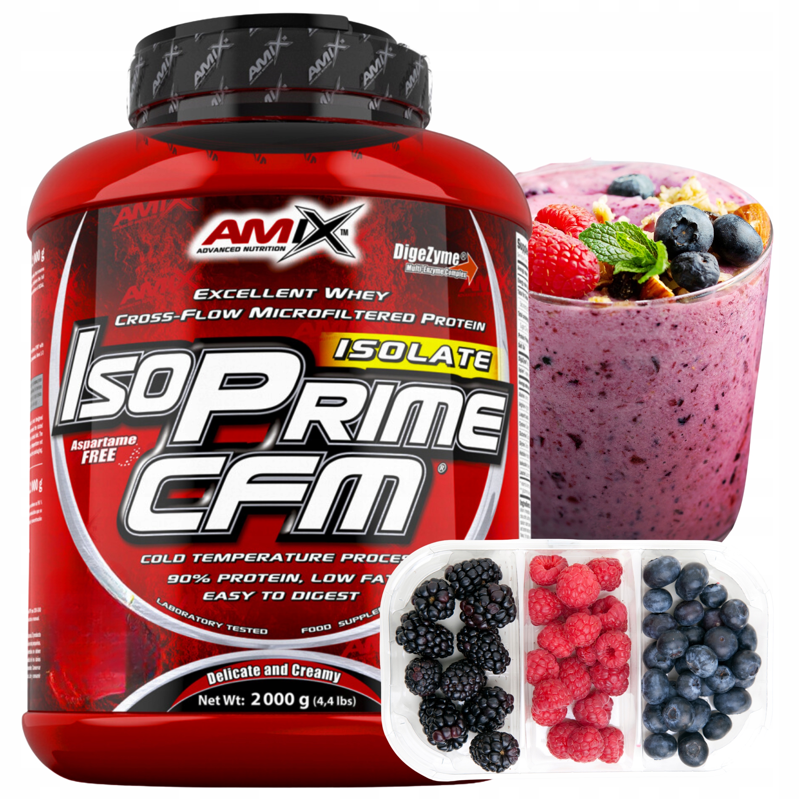 Protein Amix Isoprime Cfm 2000 g Bílkoviny 90% Izolát Wpi Protein