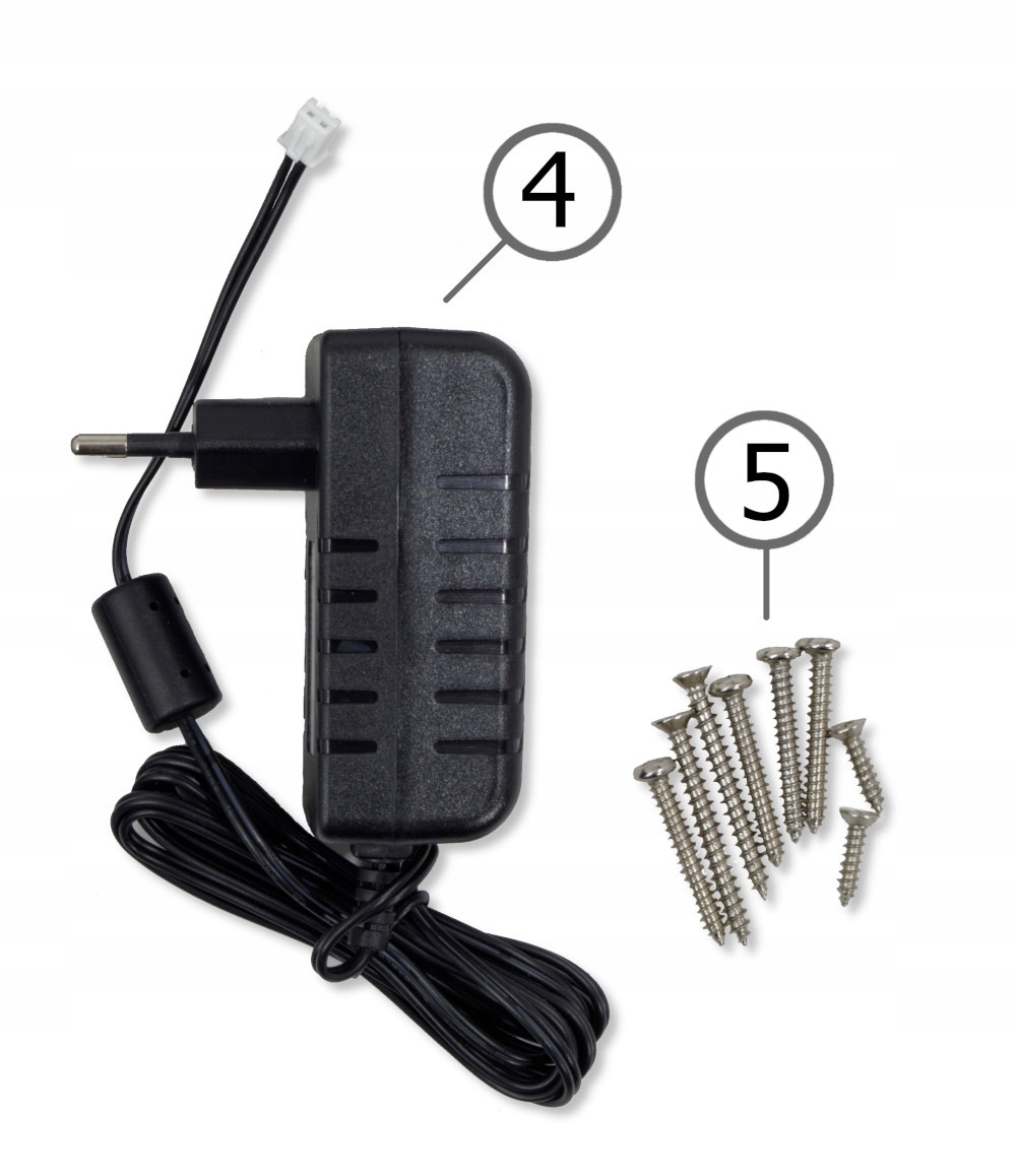 Domofon Difesa 1-rodzinny 2 unifony interkom EURA Marka Eura