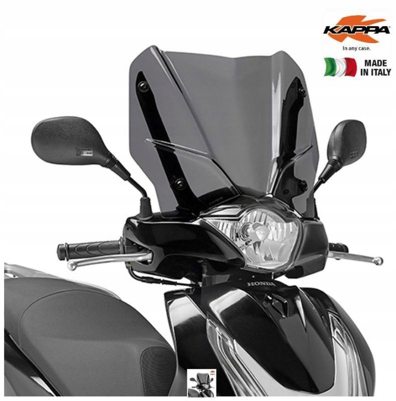 Kappa Sklo Honda Sh 125i-150i Abs (12-16) 36,5 X 45 CM Tónované Do