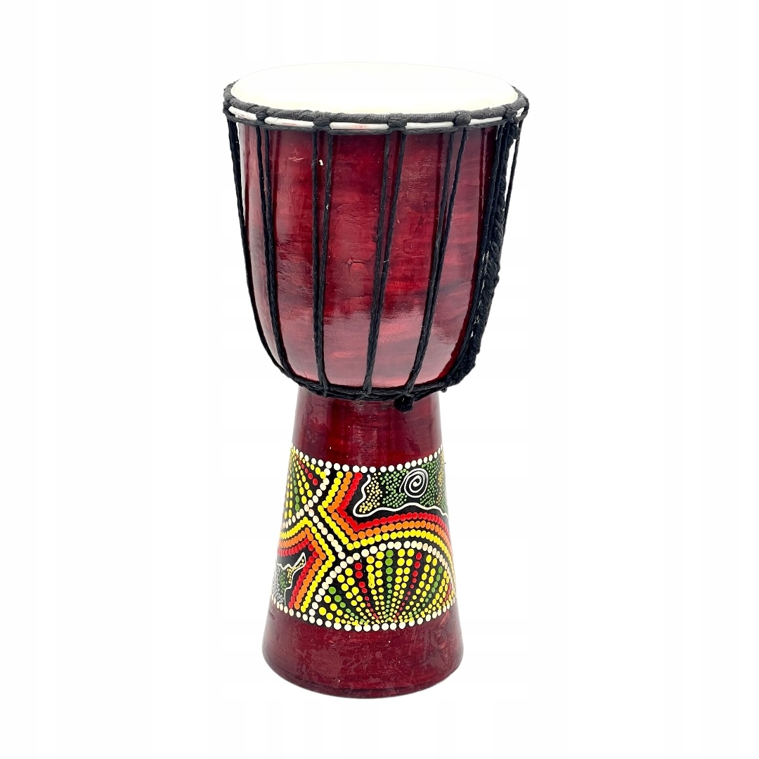 Buben Dřevěný buben Djembe Hudební nástroje z Bali Etno Dárek