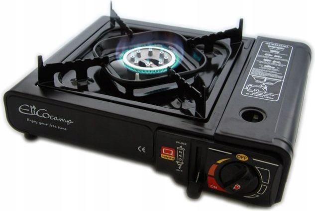Turistický vařič Elico Camp Bdz 155B černý 2200 W