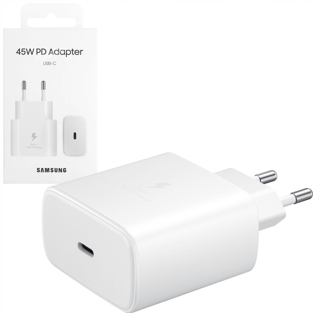 Samsung SFC2.0 Oryginalna Ładowarka Kostka Zasilacz 45W Usb-c