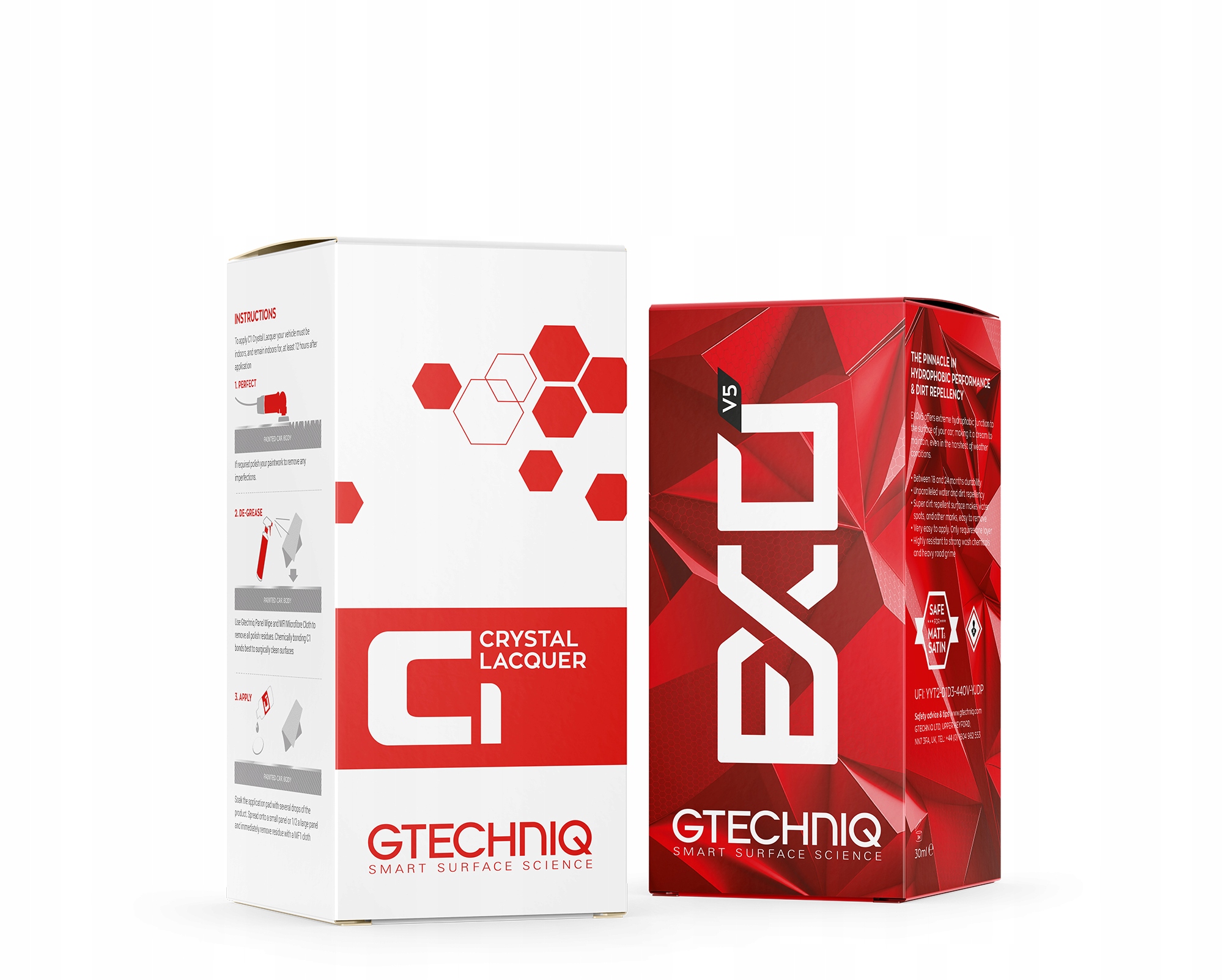 Gtechniq C1 Crystal Lacquer + EXO zestaw 30ml