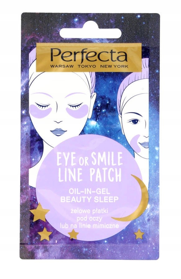 

Perfecta żelowe płatki pod oczy na linie mimiczne