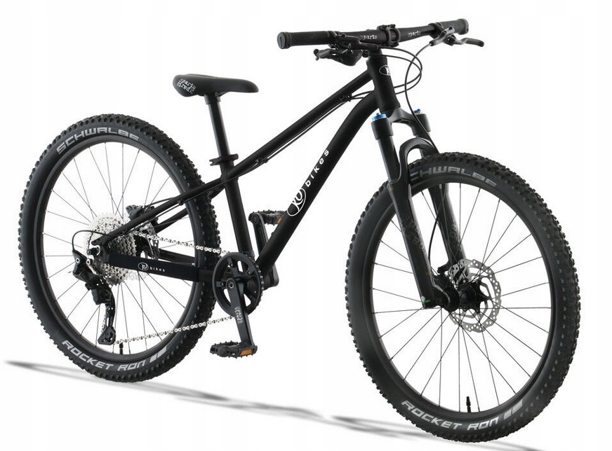 Rower dziecięcy KUbikes 24 Mtb Disc czarny
