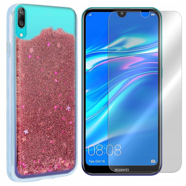

Etui Do Huawei Y7 2019 Y7 Pro 2019 Gwiazdki +szkło