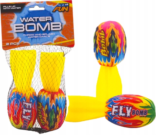 

Bomby Wodne Rakiety Piankowe 2 Sztuki - Aqua Fun