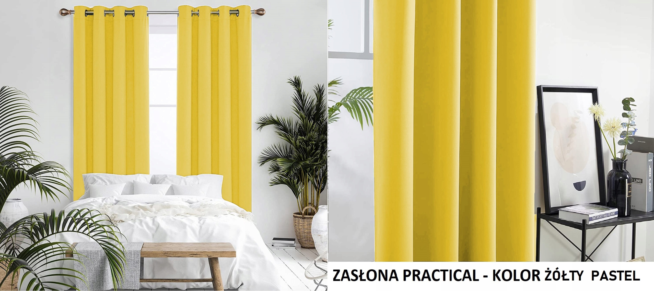 MATOWE ZASŁONY GOTOWE NA PRZELOTKACH 140x250 KÓŁKA Materiał poliester