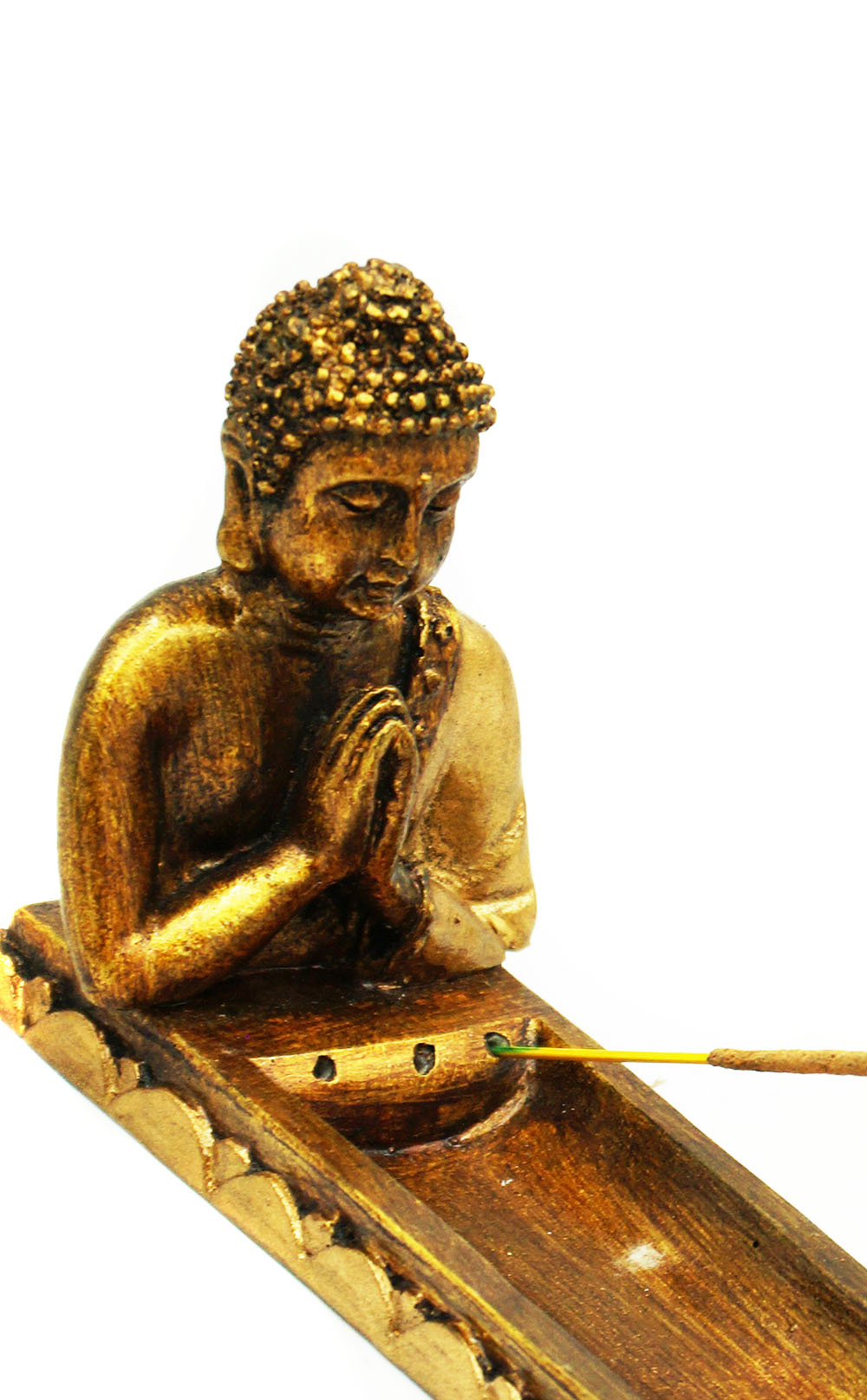 PODSTAWKA NA KADZIDŁA FIGURKA BUDDY ŻYWICA PREZENT