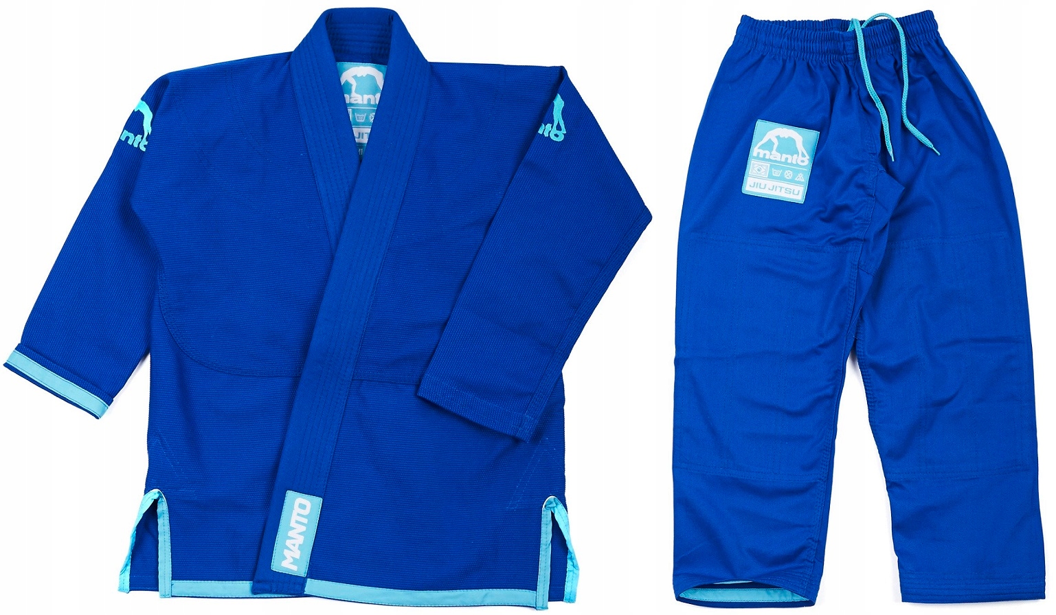 Manto Kimono Pro Děti Gi Bjj Junior 2.0 modré vel M4