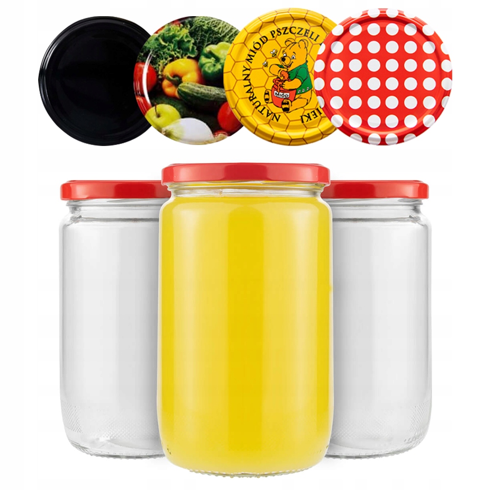 

48X Słoik Franko 720ml Dżem Przetwory Wieczko 82