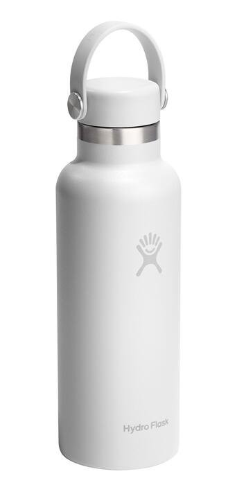 HF-Láhev 18 oz Standard s uzávěrem Flex, bílá