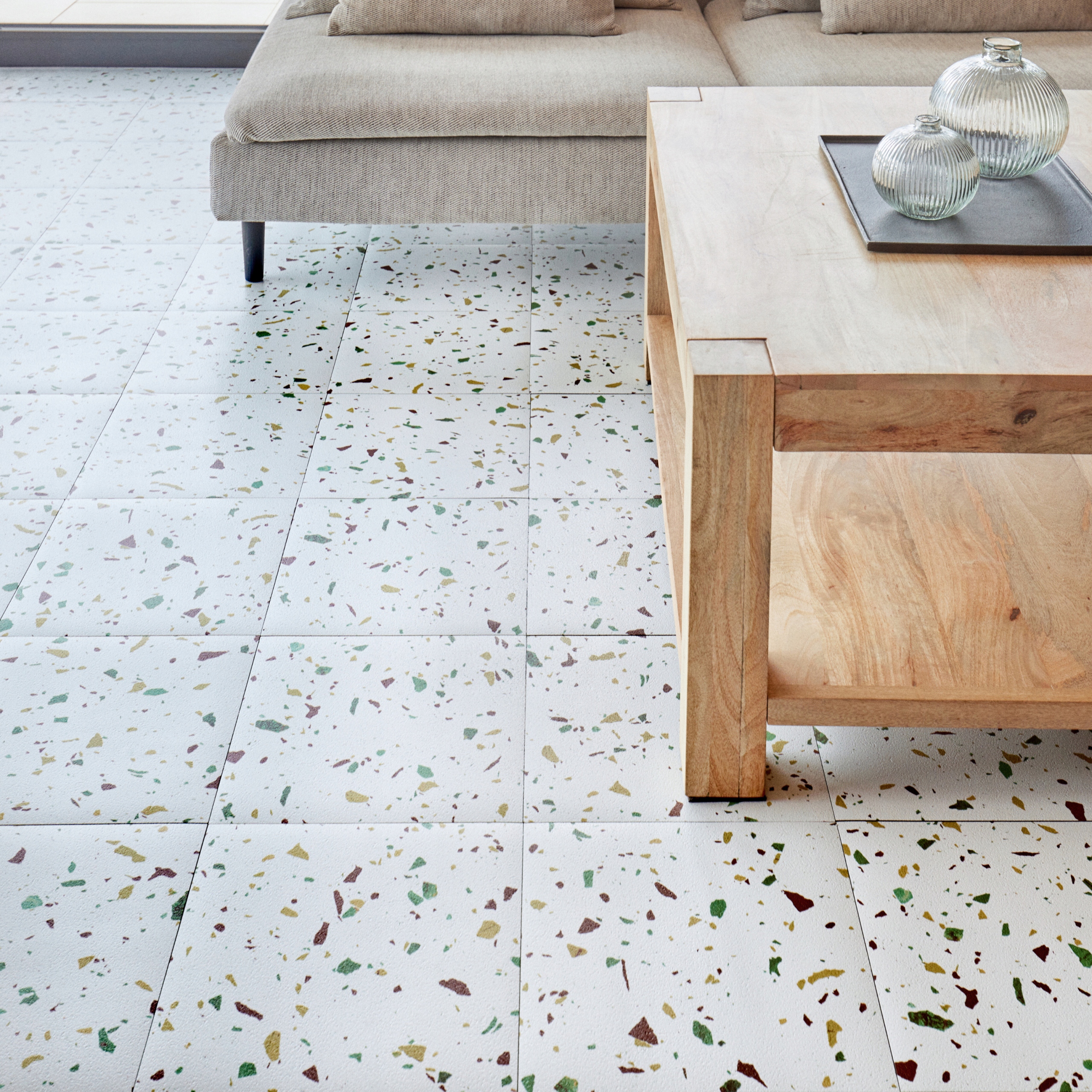 Płytka Winylowa Samoprzylepna Białe LASTRYKO 1 SZTUKA Kafle WODOODPORNE 9A Długość 30.48 cm