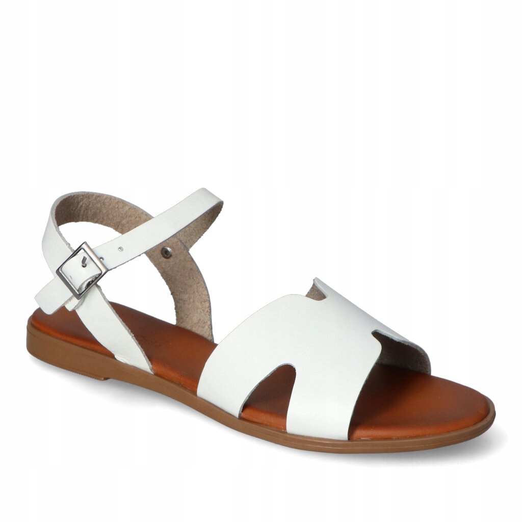 Sandály Cambell 25-64302WH Bílé 38