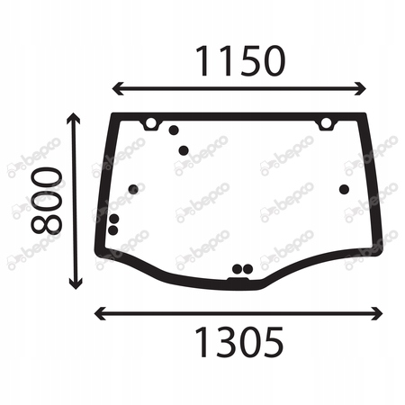 tažné zařízení Valtra zadní ACW2019500