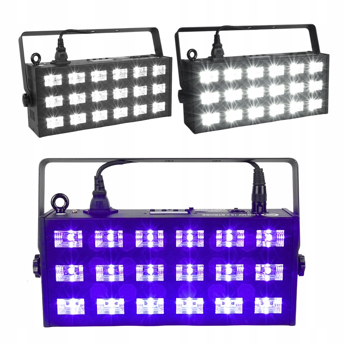 Reflektor Light4Me LED UV 18x3W