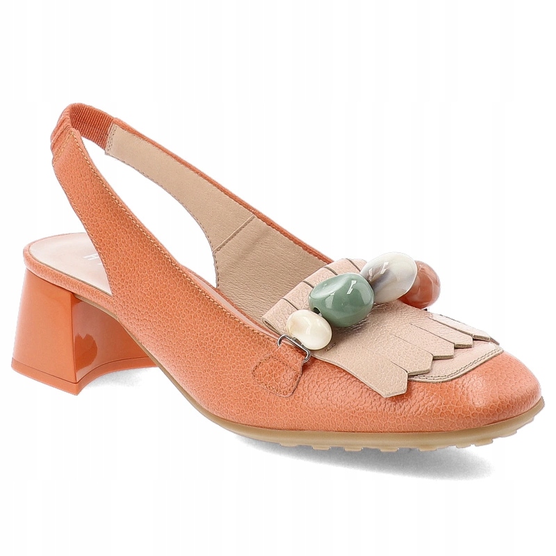 Oranžové sandály Hispanitas Elegantní dámská obuv