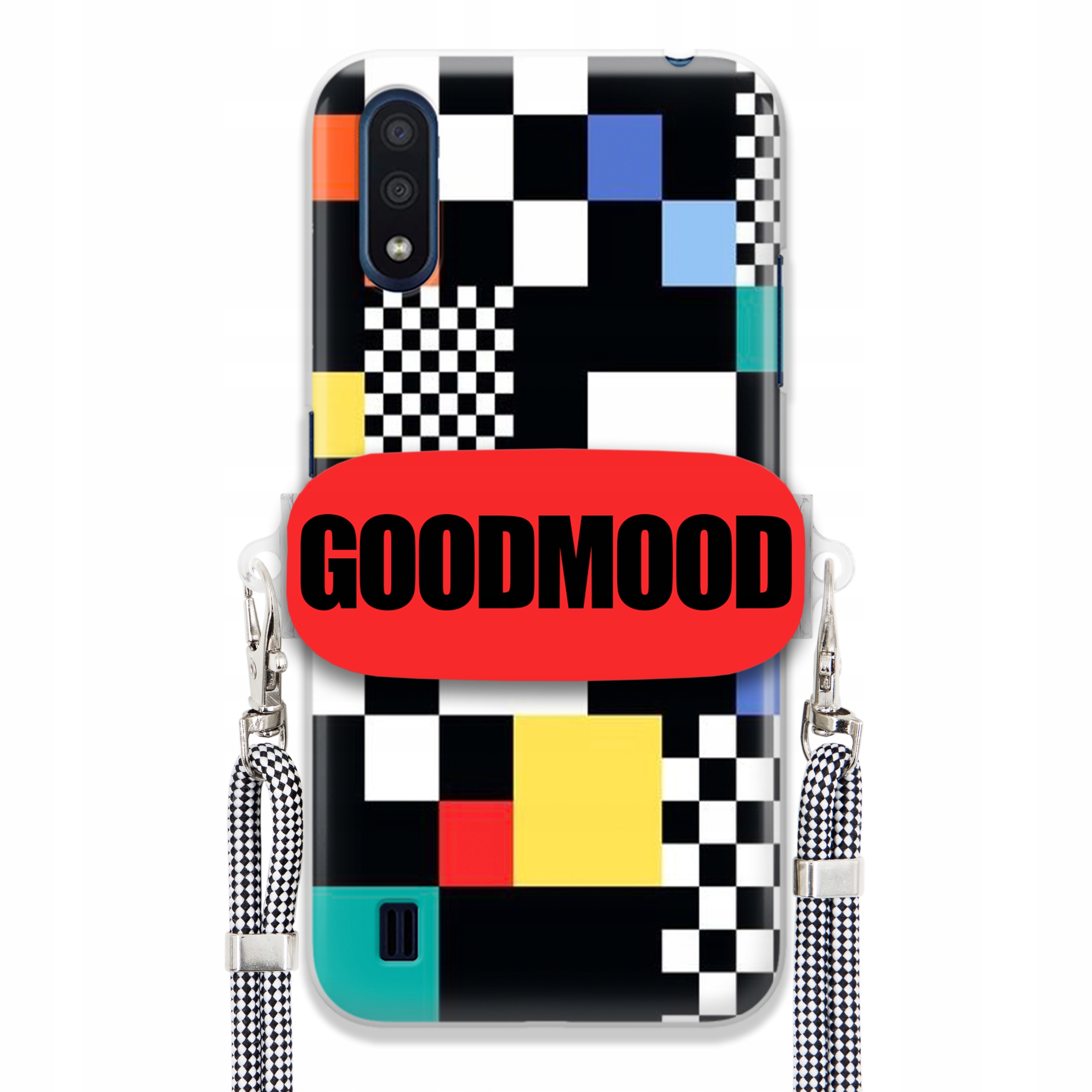 Pouzdro Pro Samsung M01 Case Držák Na Vodítko Zebra Telefonu Pixelart Goodmood Wz