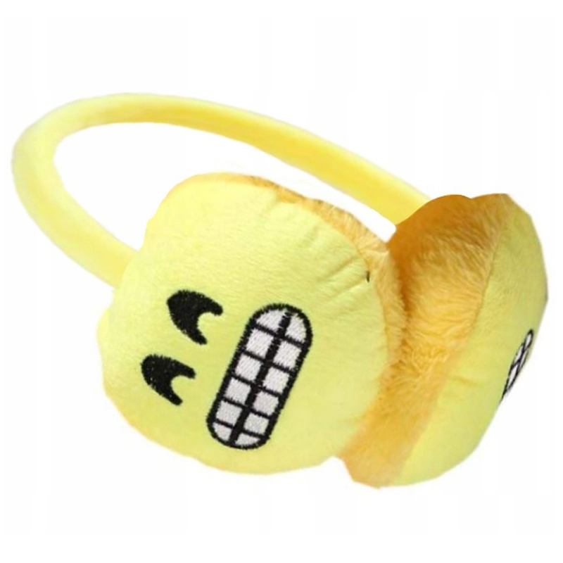 

Nauszniki Emoji Zimowe Jesienne Ciepłe Emotka