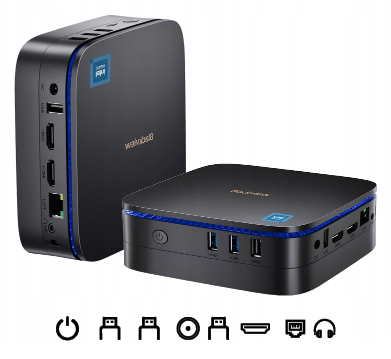 Mini PC počítač Blackview MP60 16+1TB 12TH GEN UHD 4K