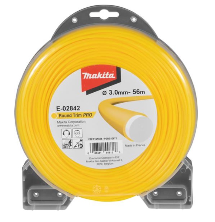 

Żyłka Tnąca Pro 3,0mm Okrągła 56m Makita E-02842