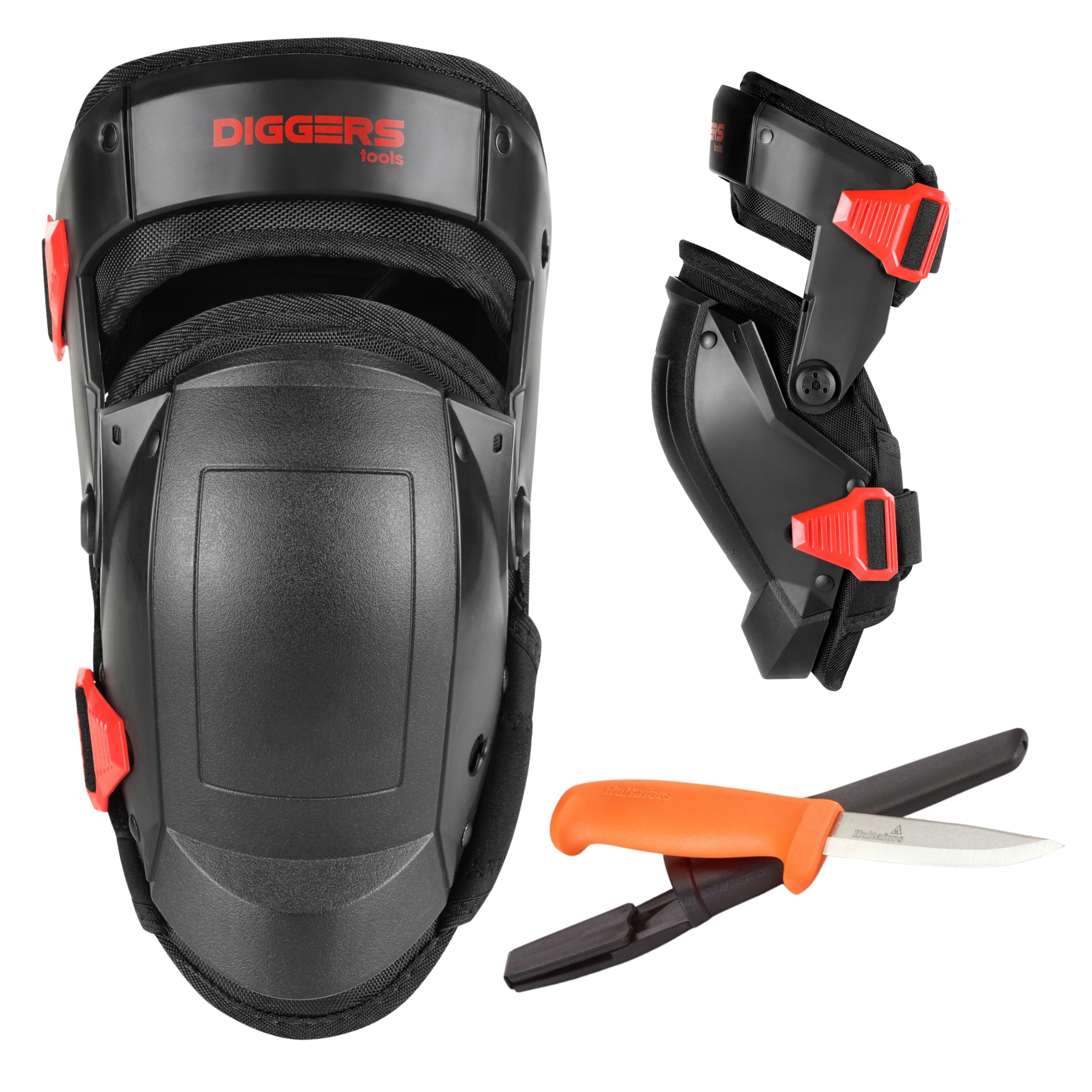 Pracovní chrániče kolen Diggers gelové chrániče kolen DK-781 nůž