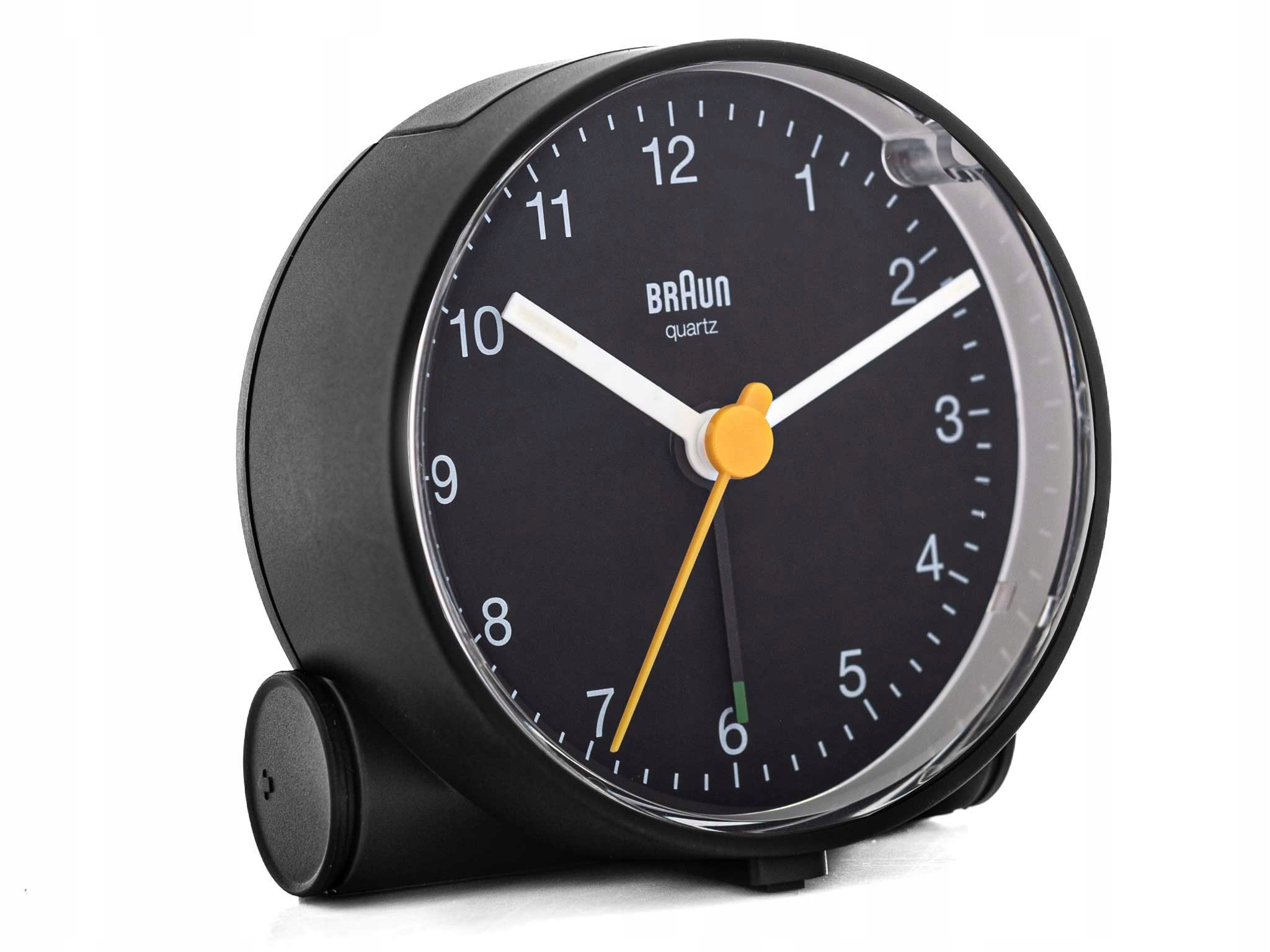 Klasický Budík Braun BC01B, Alarm, Podsvícení