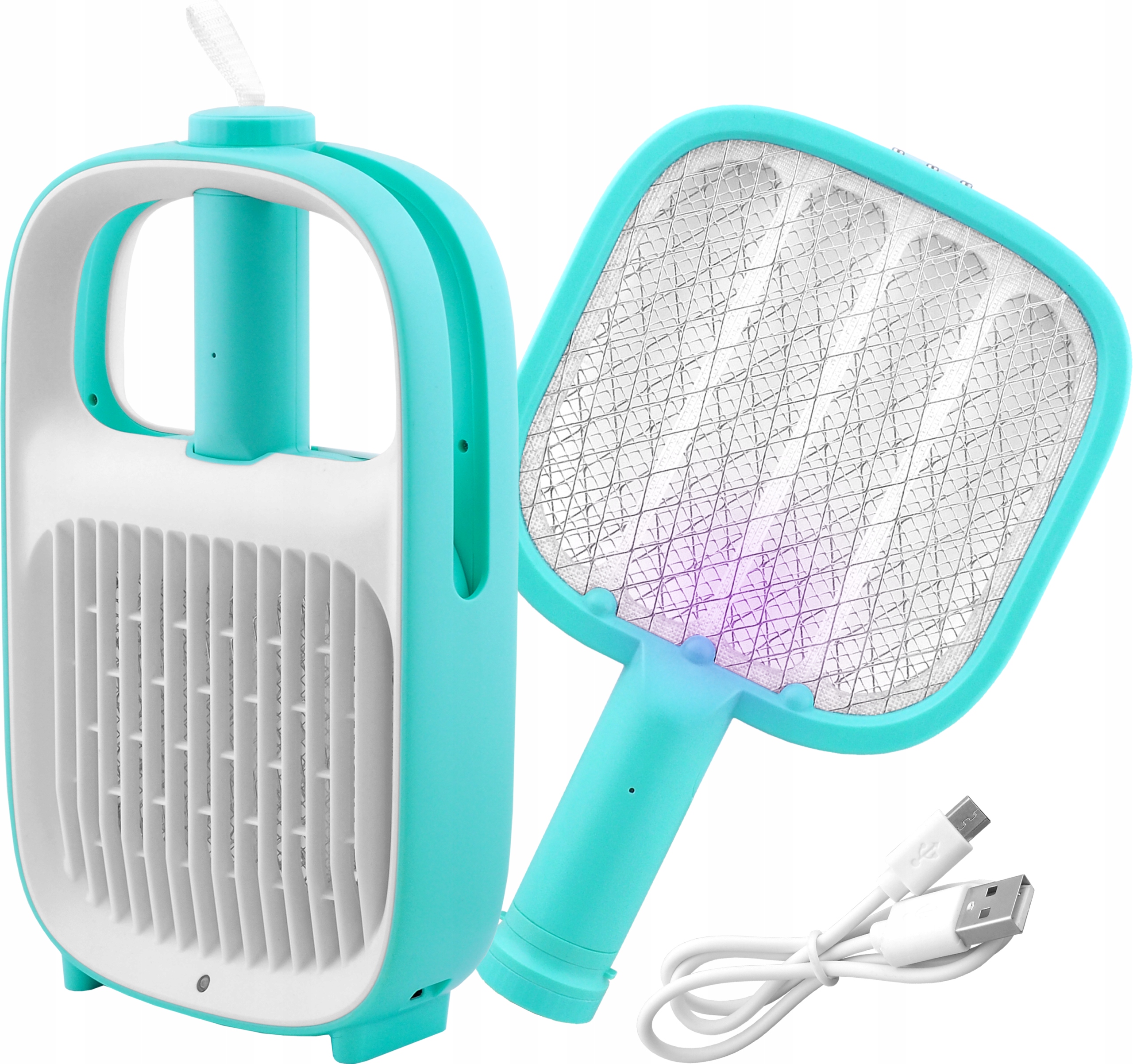 

Lampa Łapka Elektryczna Komary Muchy Na Akumulator