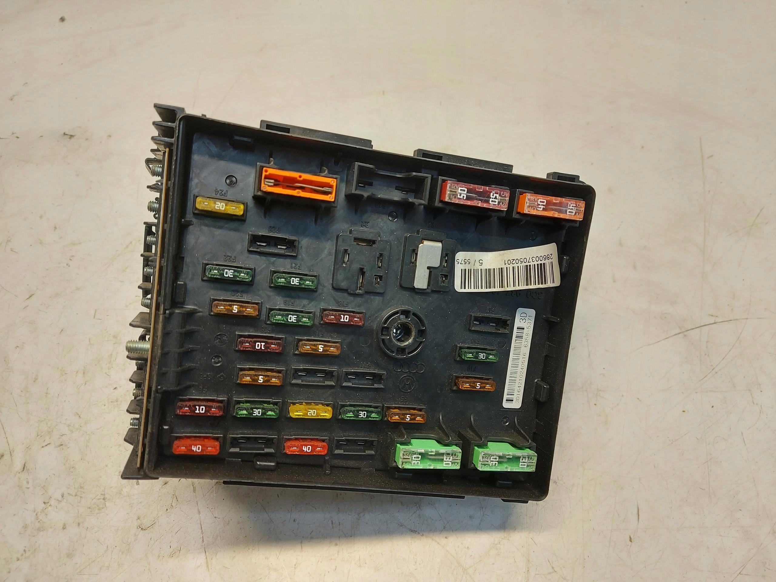 AUDI Q3 Module fusibles 3C0937125A-JLK01