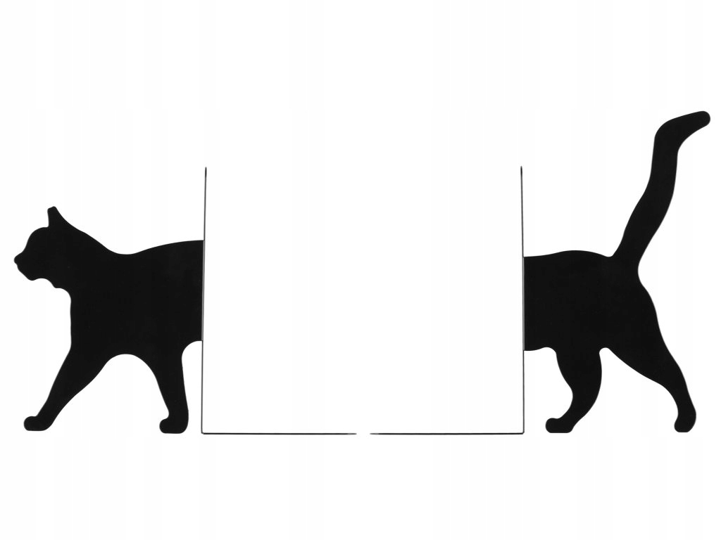 Zarážka na knihu s motivem kočky