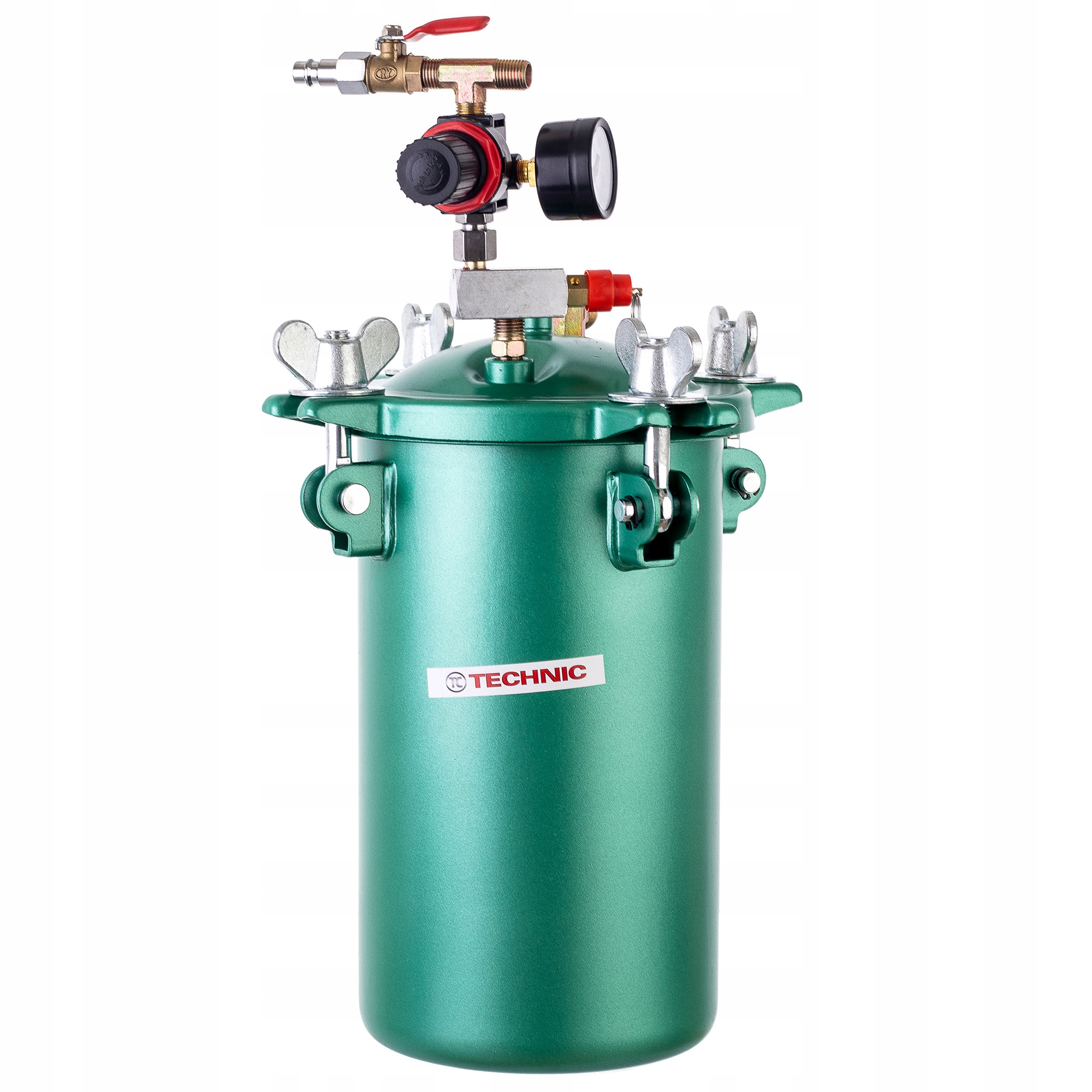 Zbiornik 4L Z Agregatu Pt 2.5 Zbiornik ciśnieniowy malarski z Reduktorem