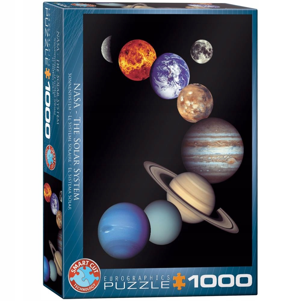 PUZZLE 1000 NASA THE SOLAR SYSTEM 6000-0100