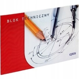 

Blok techniczny Interdruk A4/10k kolorowy