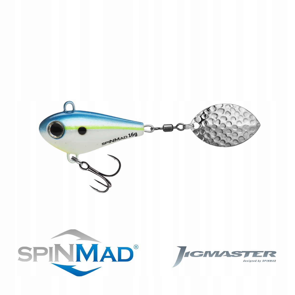 Wirujący Ogonek SpinMad Jigmaster 16g 3012