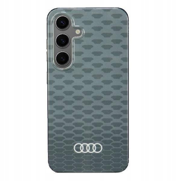 Audi IML Stitching Pattern MagSafe Case S24 S921szary/gey hardcase Au-imlms