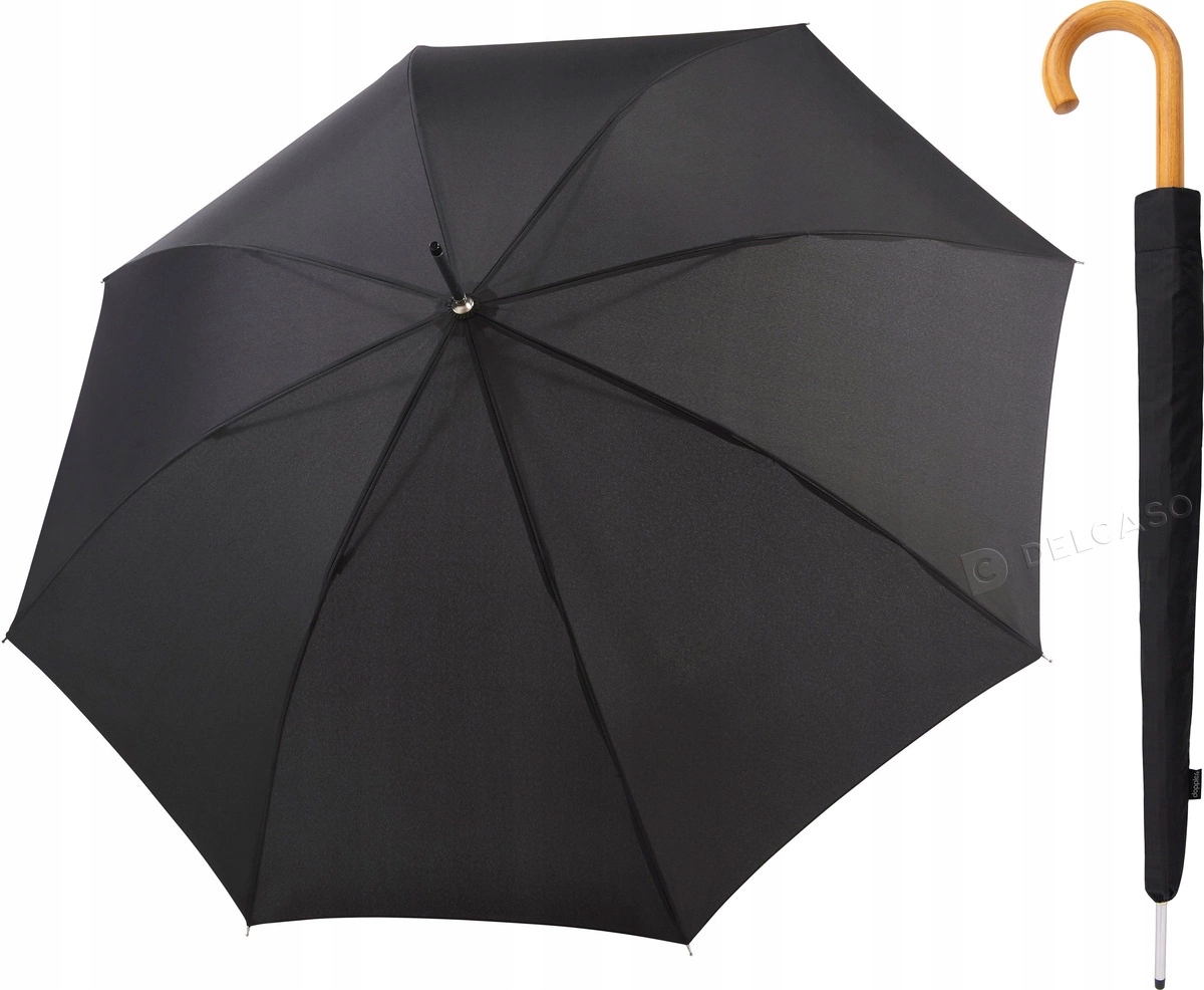 Dlouhý automatický deštník Doppler Stockholm Black