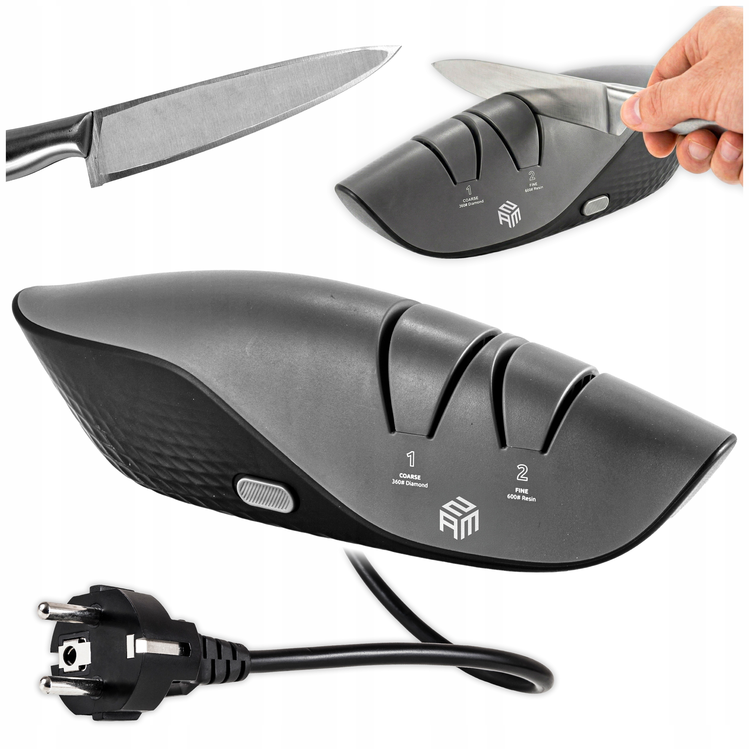 Elektrický Brousek Na Keramické Nože Z Oceli, Diamantový, Kuchyňský