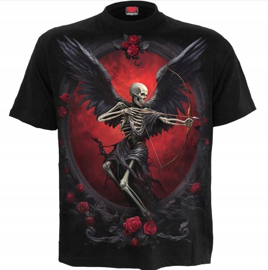 Tričko Cupid's Curse Spiral 3XL černé