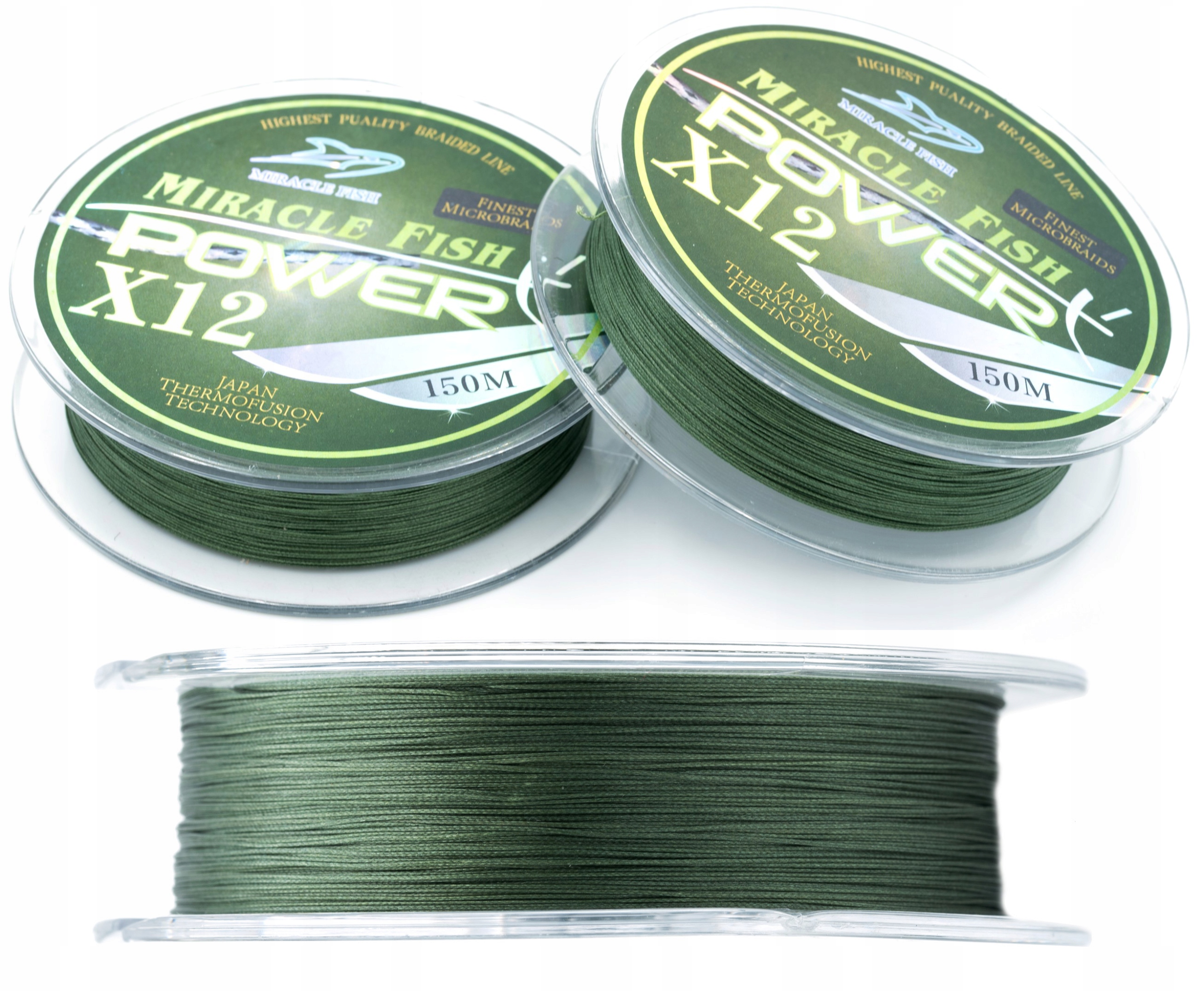

Plecionka Octa Braid Power X12 Green 0,16mm 150m