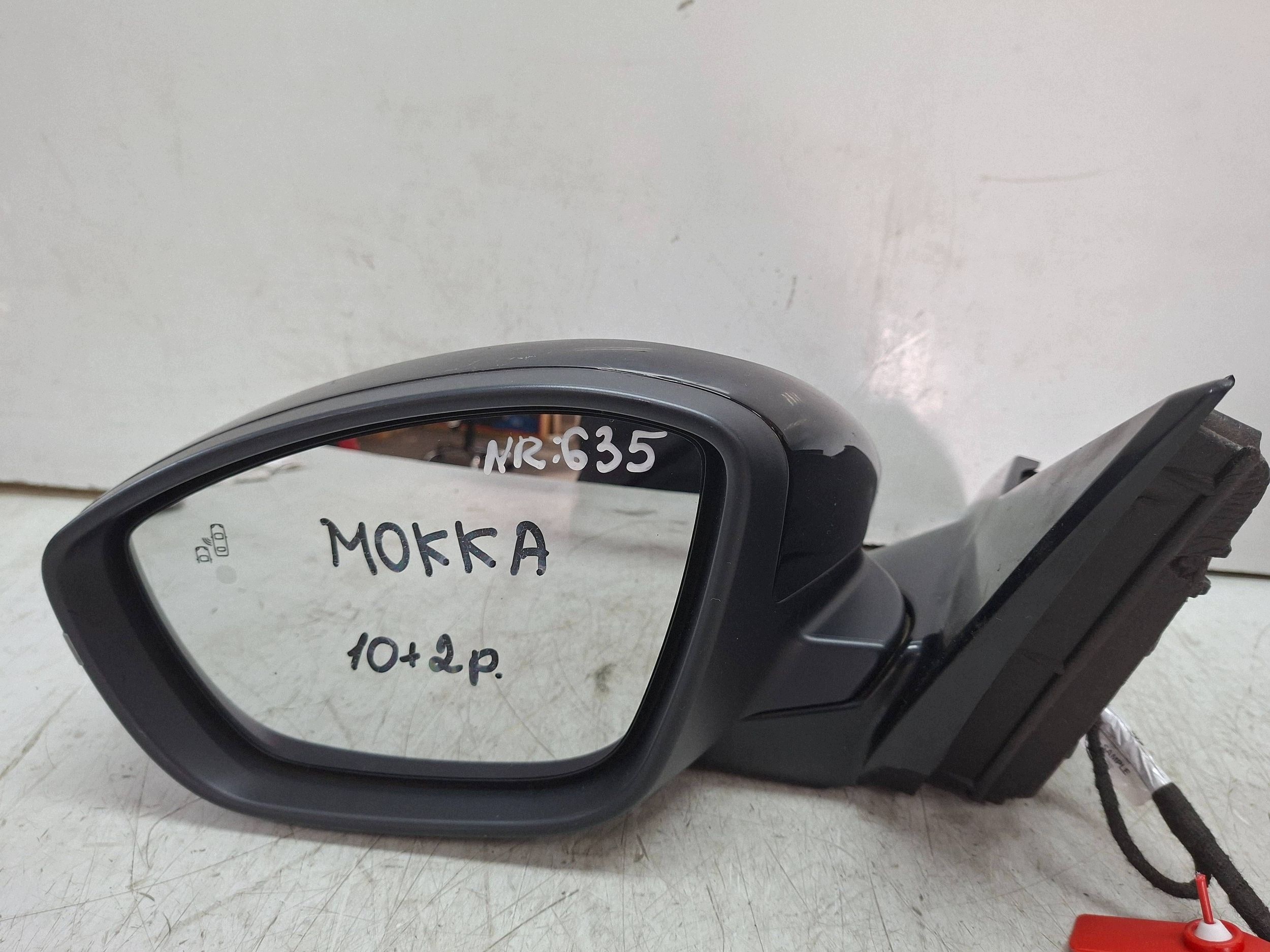 mirror left 12 vertical 98358869 OPEL MOKKA B 2020
