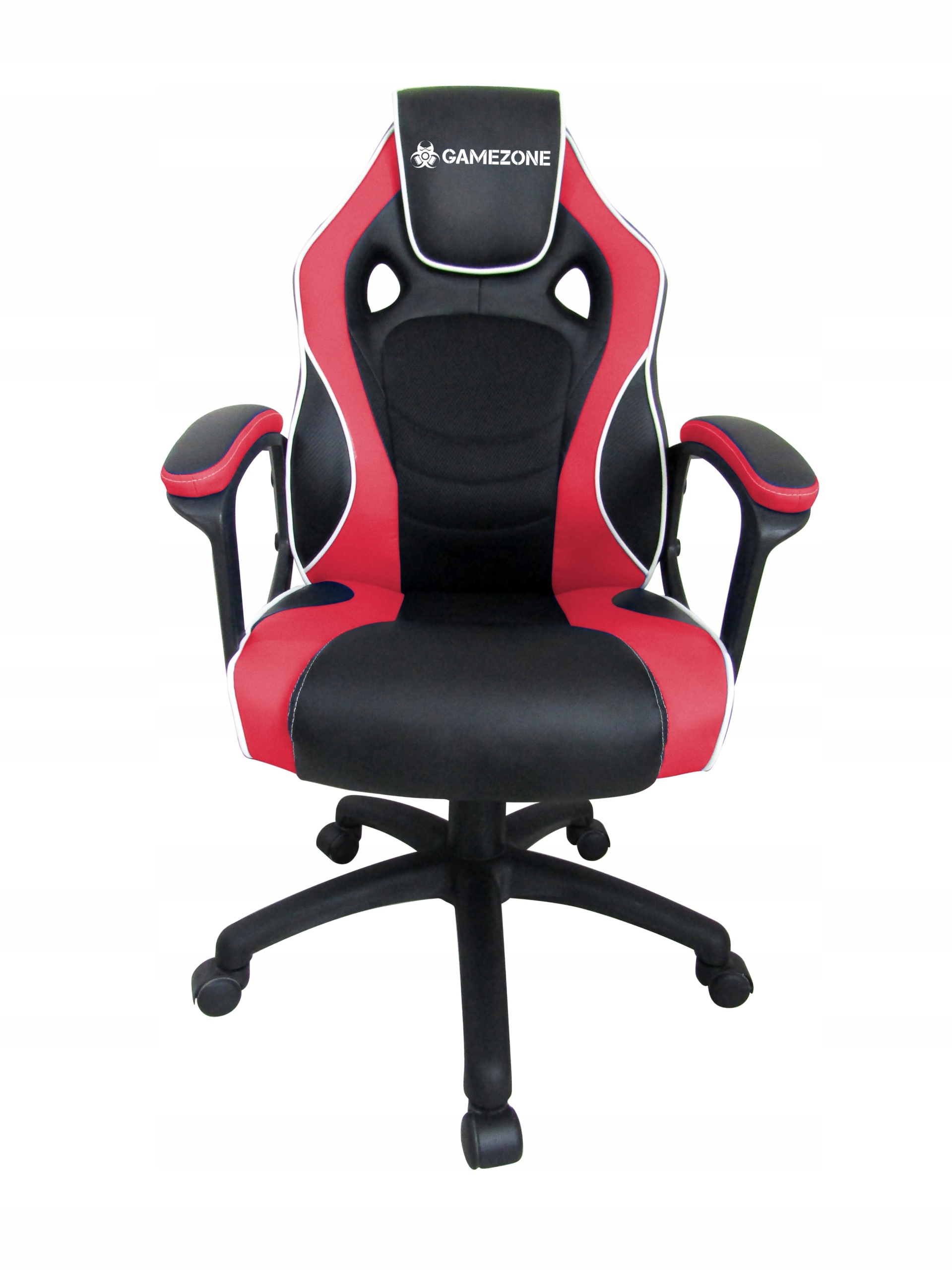 Fotel gamingowy Tracer GC33 skóra sztuczna czarno-czerwony